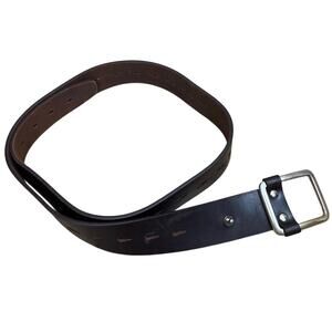 Fullum & Holt Dark Brown Leather Belt Size 34
